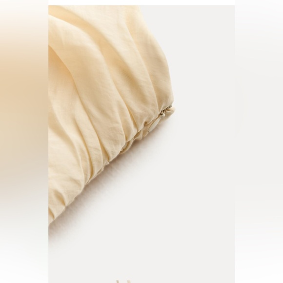 ZARA DRAPED MIDI DRESS ZW COLLECTION - Picture 9 of 10